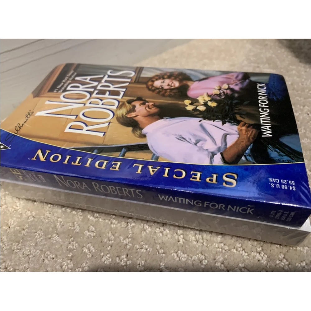 🆕 2 NORA ROBERTS Novels Cordina's Crown Jewel & Waiting For Nick PB SEALED